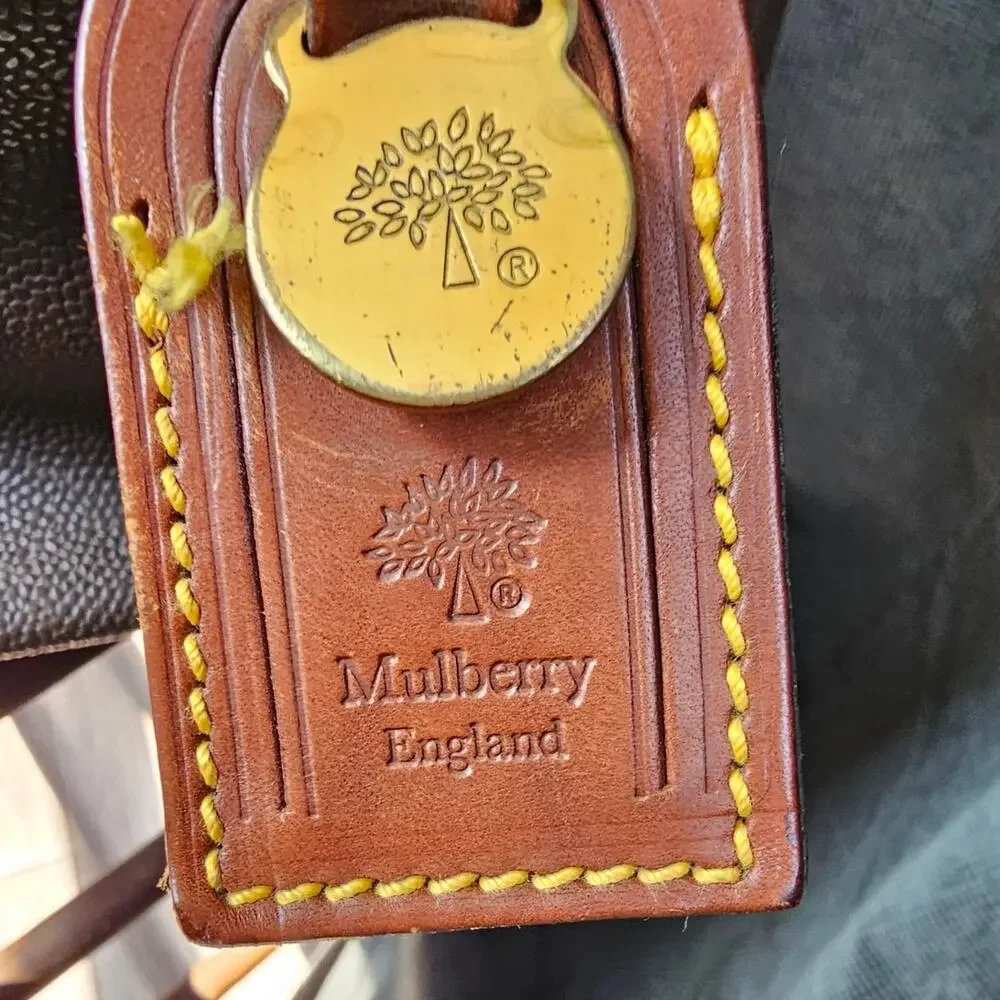 MULBERRY Vintage Scotchgrain Leather 21